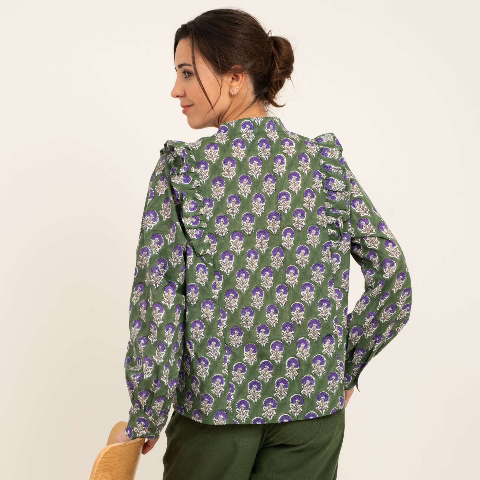 Coco Shirt Sathi 100% Organic Cotton - Green GREEN