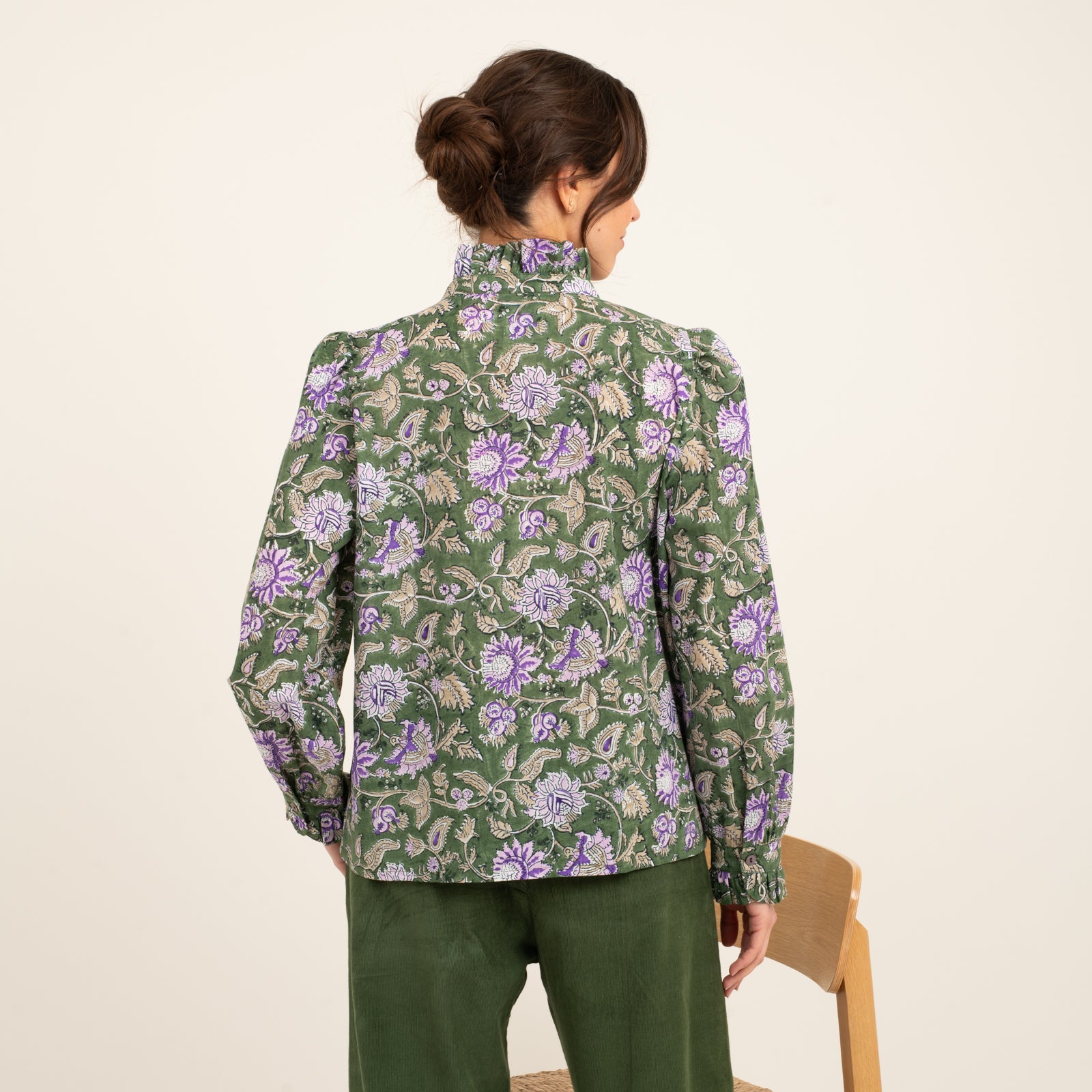 Helen Shirt Tara 100% Organic Cotton - Green GREEN