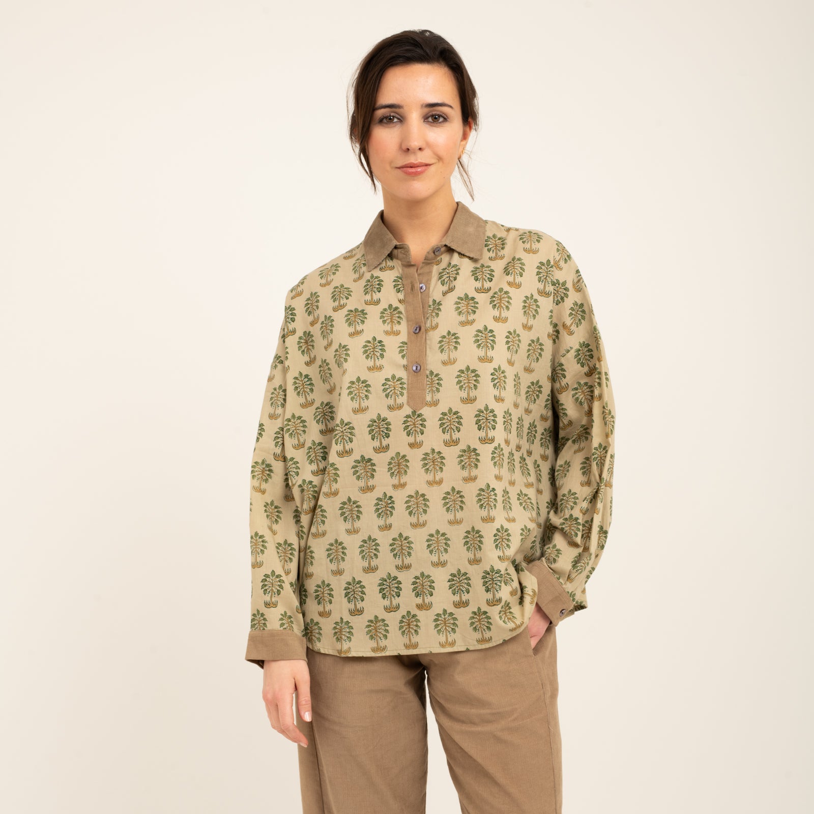 Julia Top Jaya 100% Organic Cotton - Green GREEN