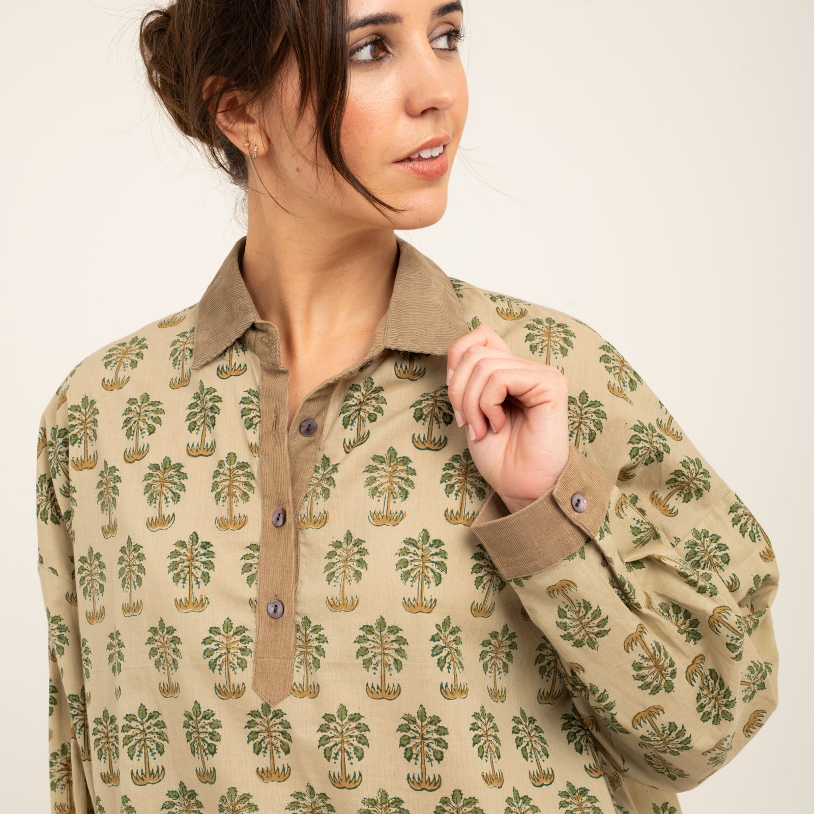 Julia Top Jaya 100% Organic Cotton - Green GREEN