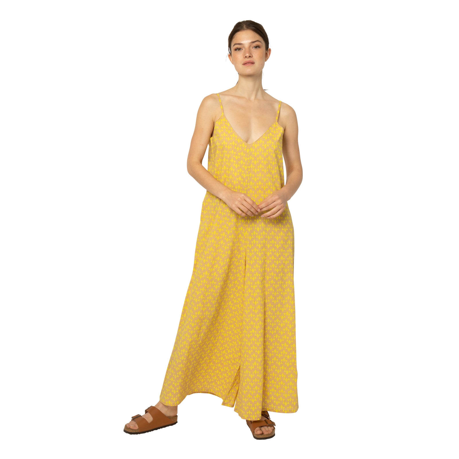 Jumpsuit Abu 100% Coton - Ochre OCHRE