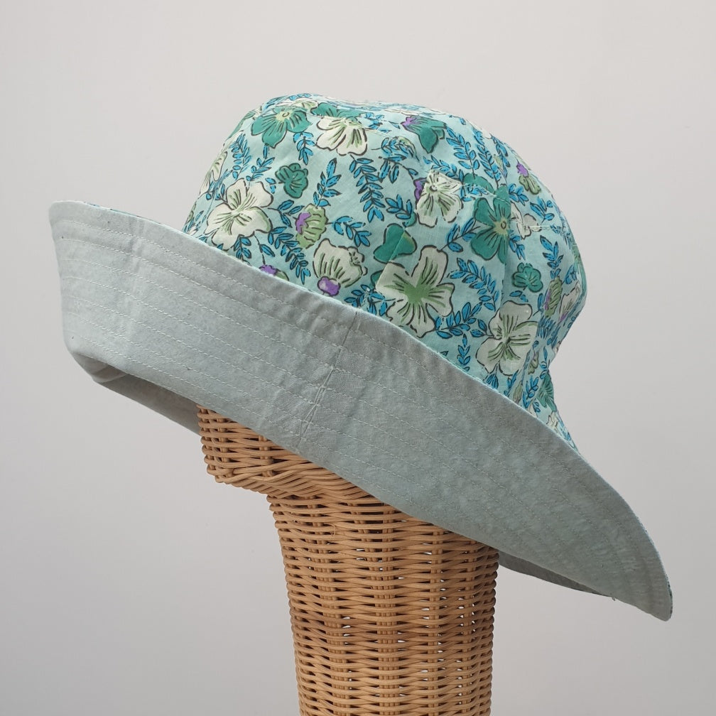 Nice Hat Georgette 100% Cotton - Green GREEN