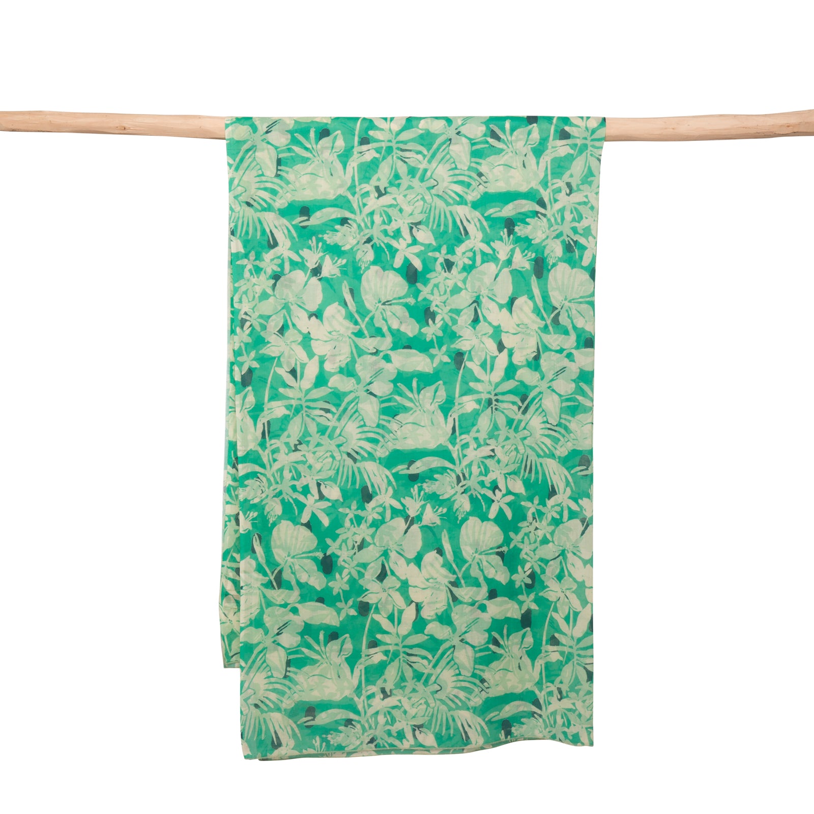 Sarong Lokobe 100% Cotton - Green GREEN