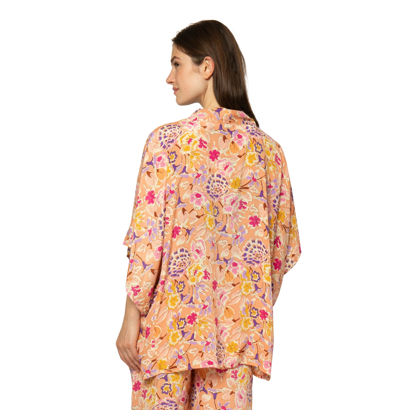 Short Kimono Germaine  - Peach PEACH