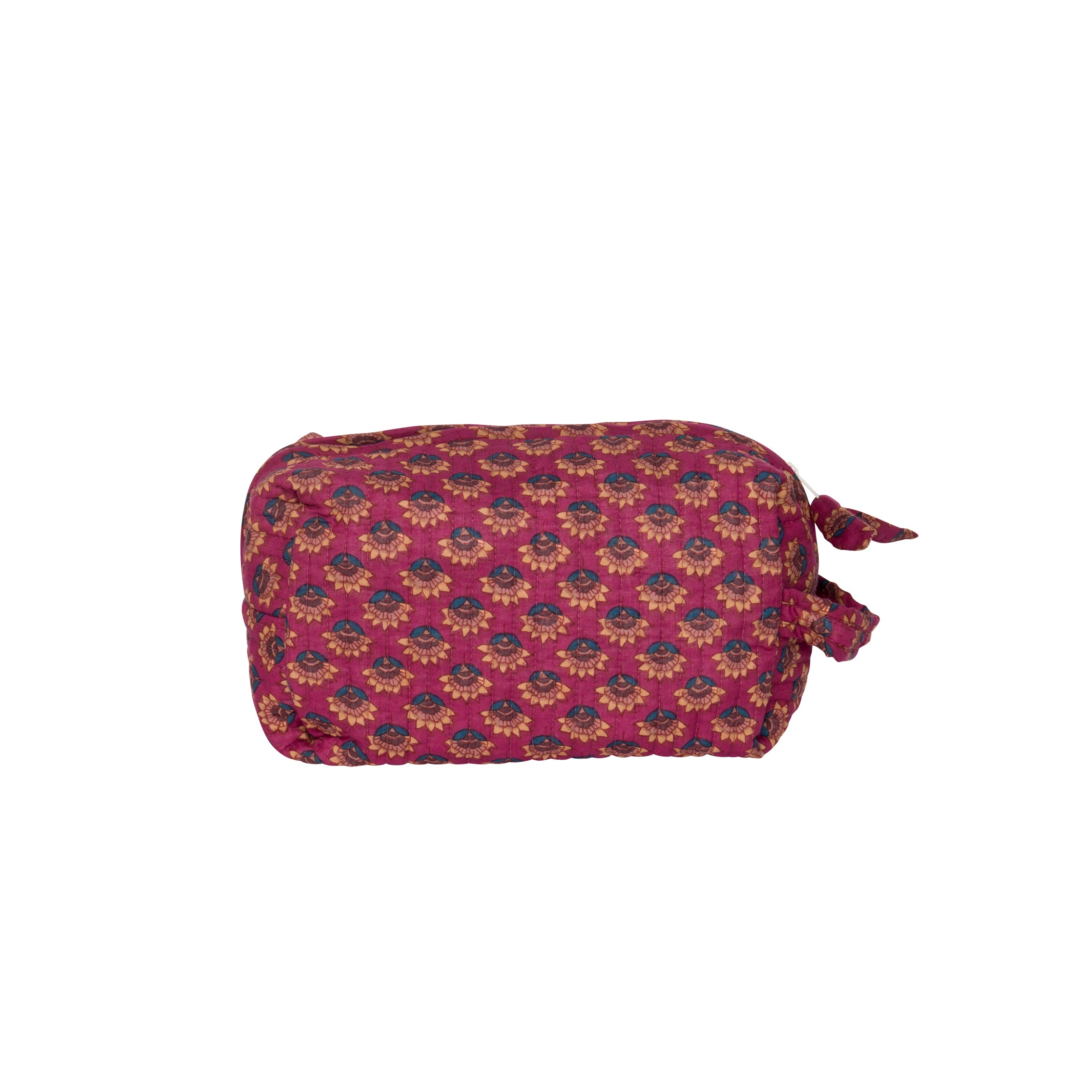 Grande trousse de toilette molletonnée - Lotus Pink