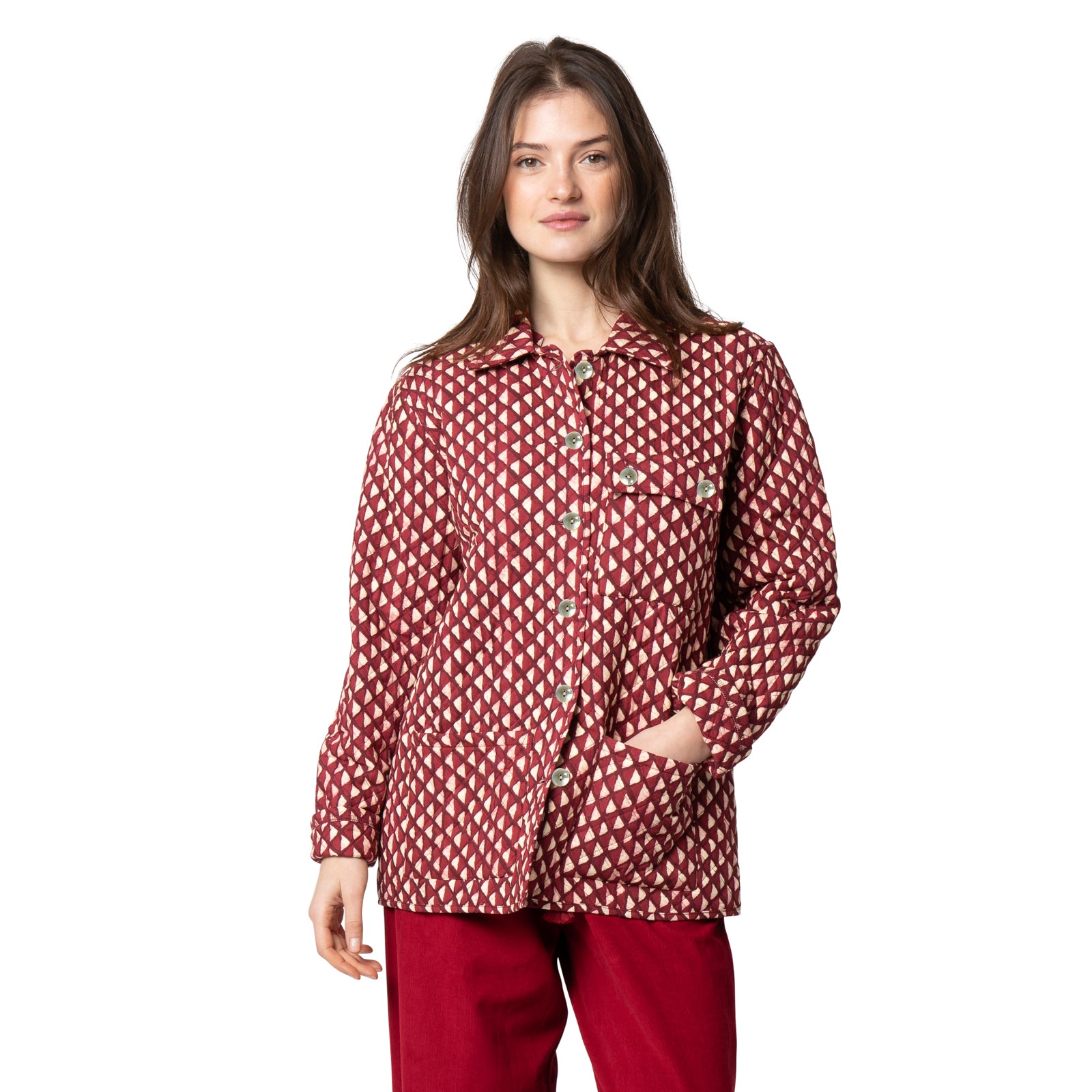 Tina Jacket Pancha  - Red RED