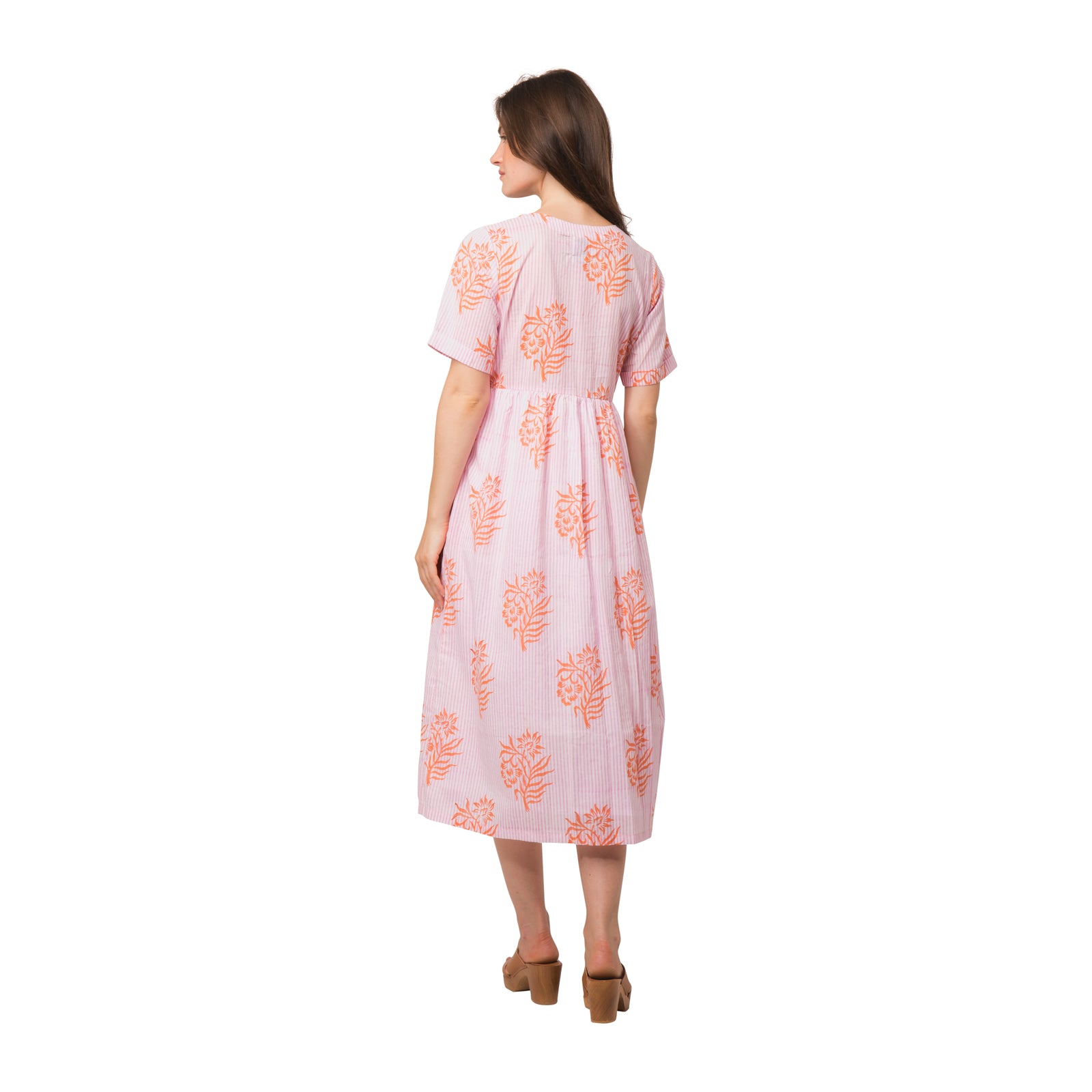 Maelle Dress Cruise 100% Organic Coton - Pink PINK