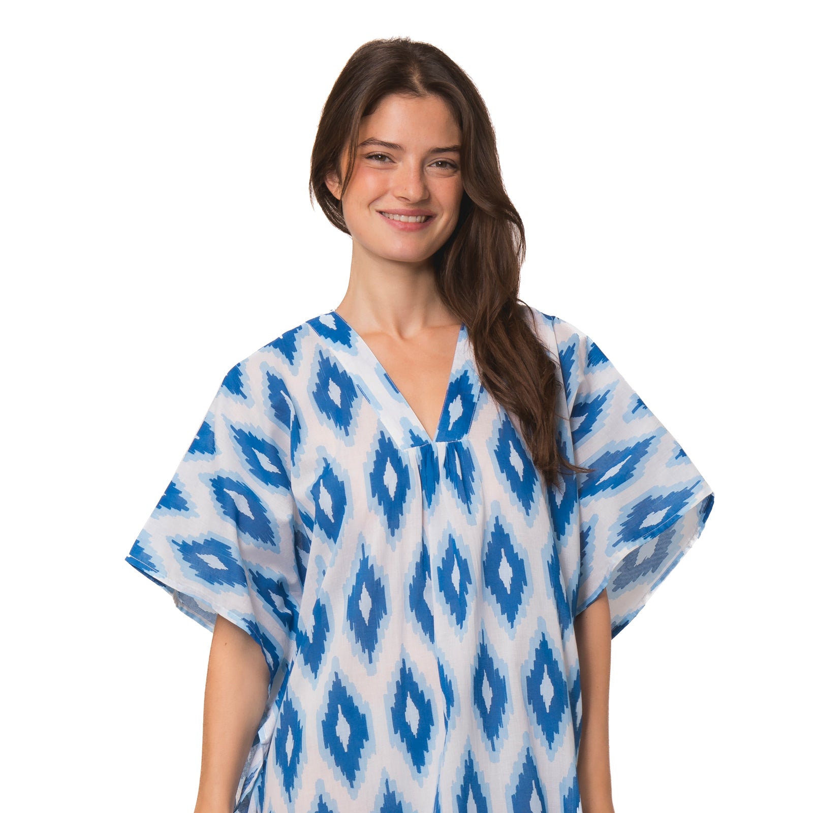 Lou Caftan Komba 100% Coton - Blue BLUE