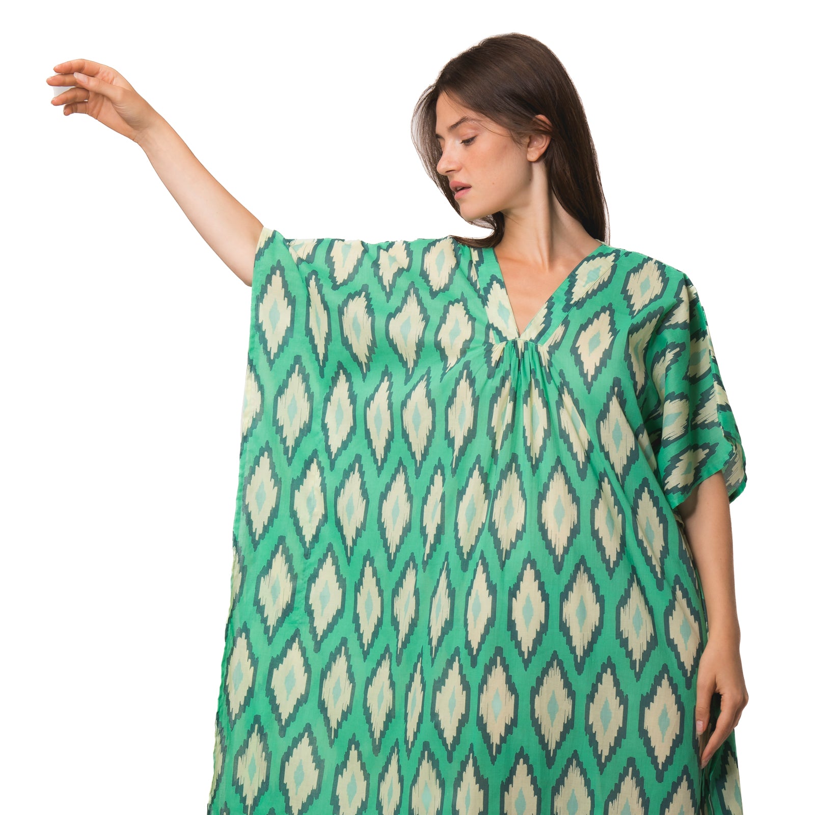 Lou Caftan Komba 100% Coton - Green GREEN