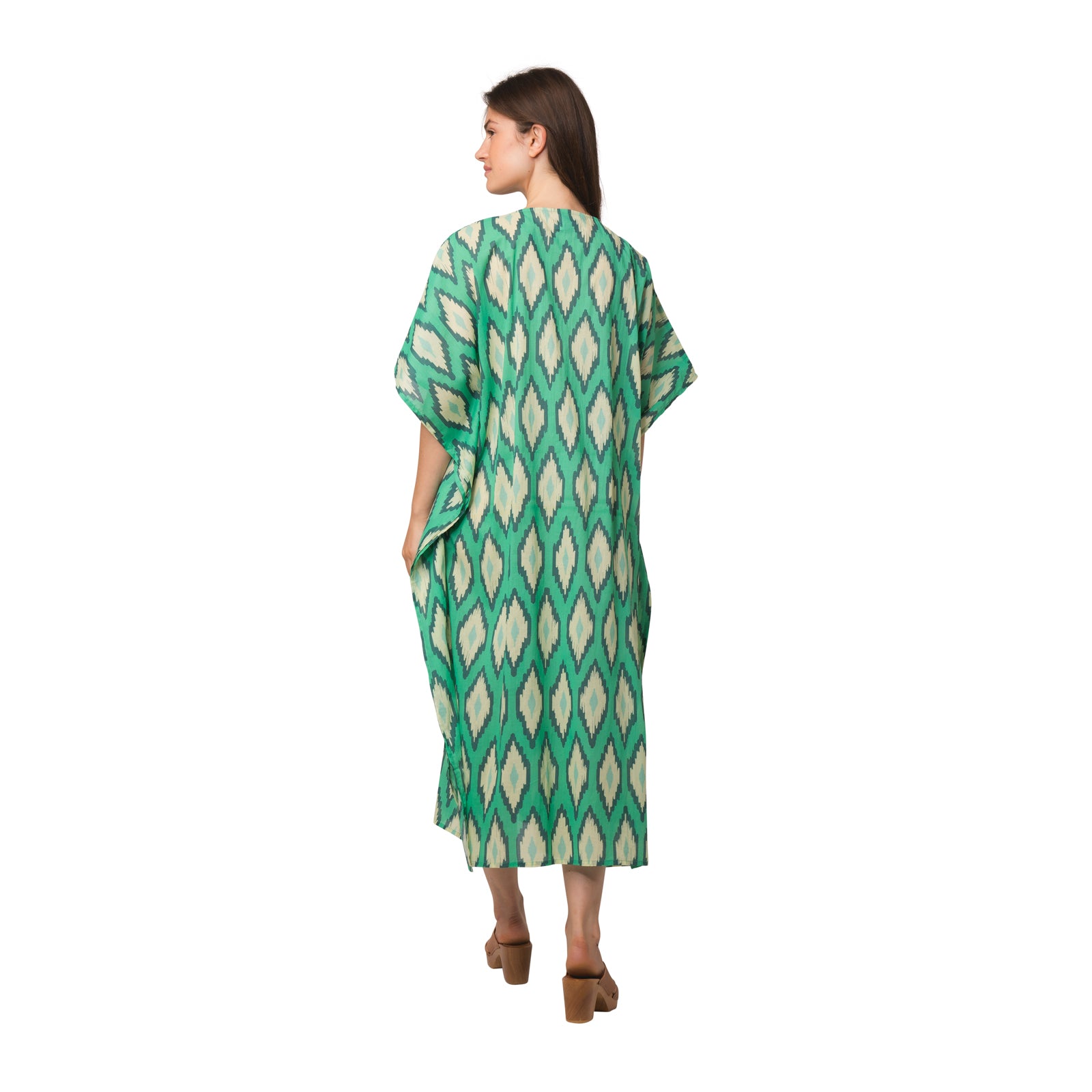 Lou Caftan Komba 100% Coton - Green GREEN