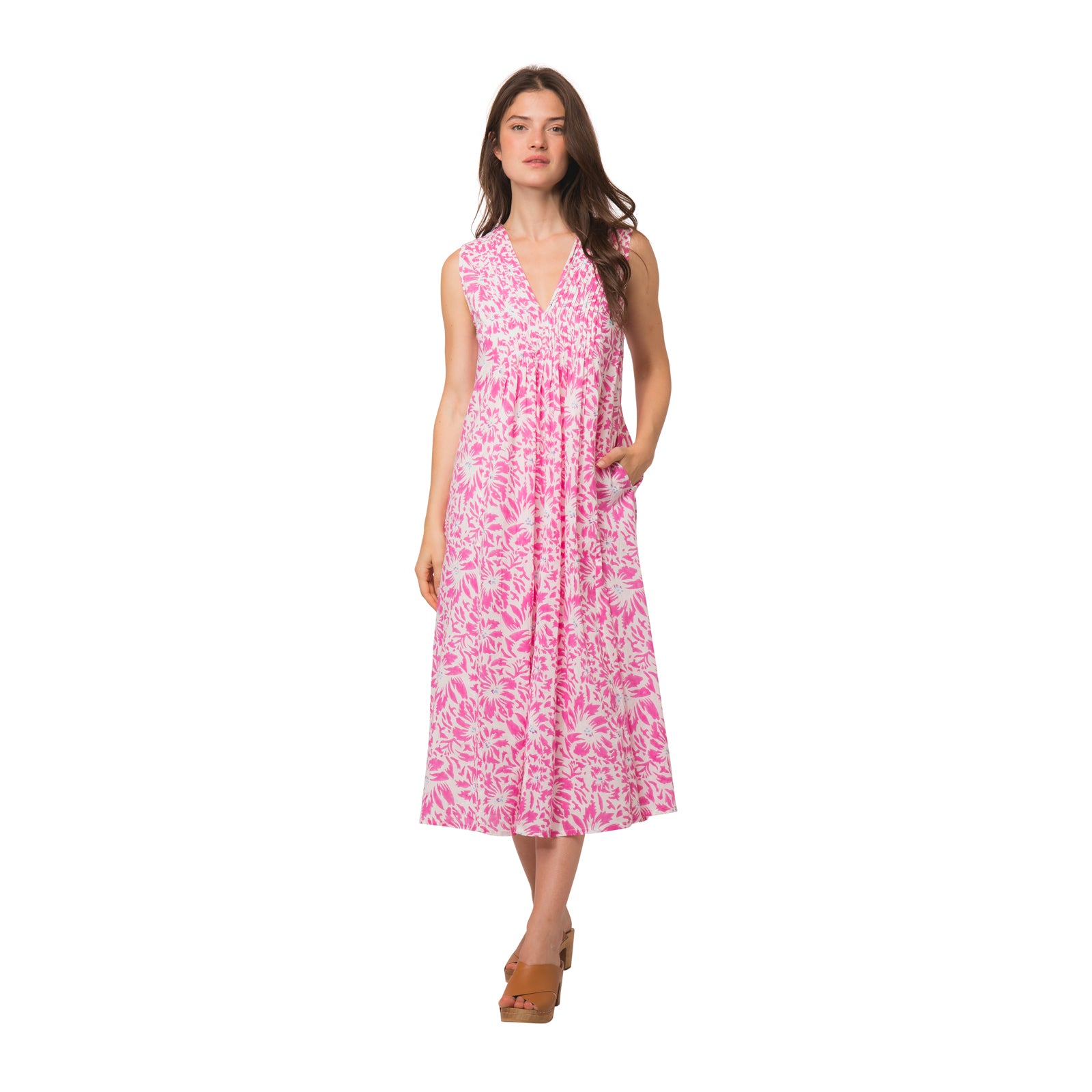 Amy Dress Lily 100% Organic Cotton - Pink PINK