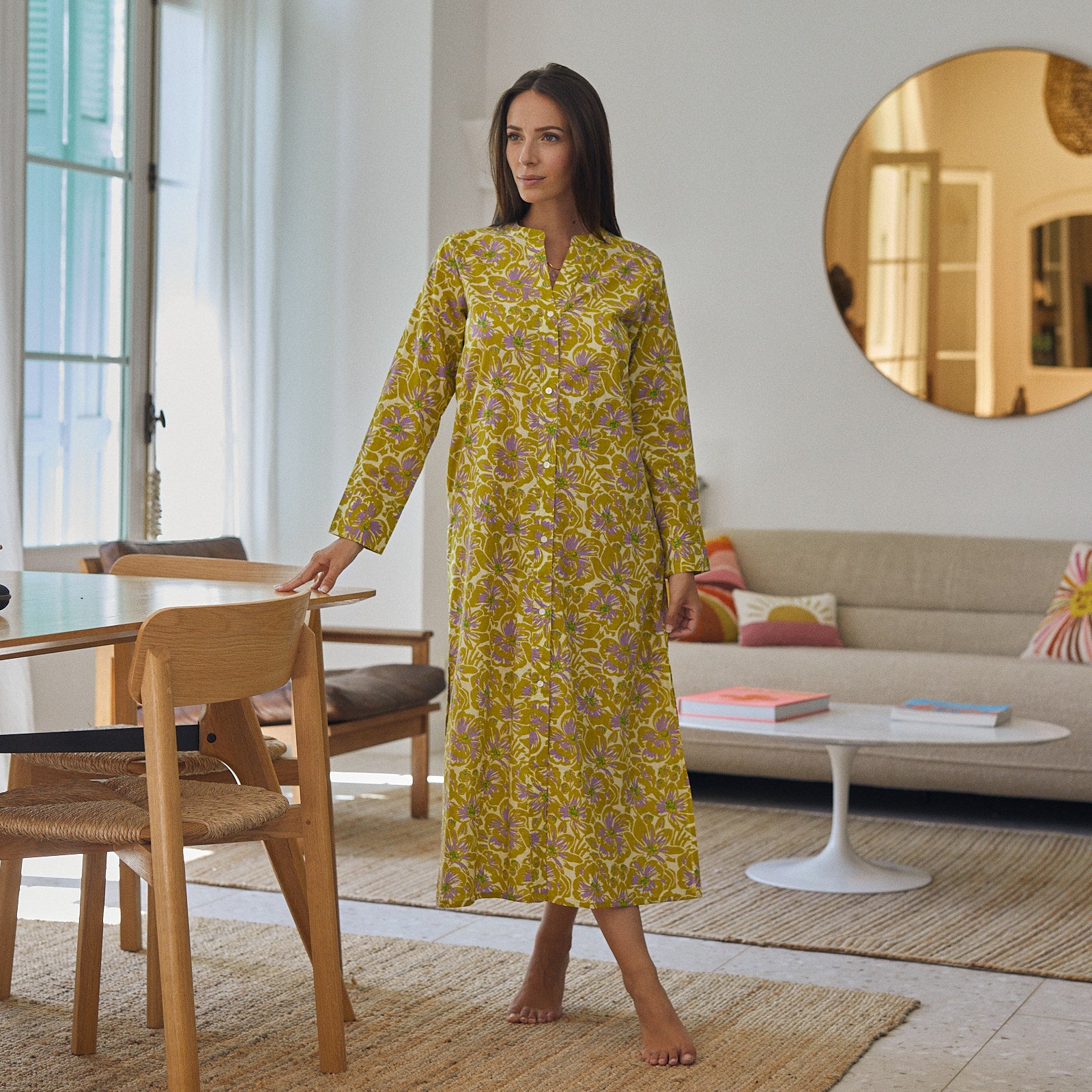 Robe Alice Paloma 100% Coton - vert