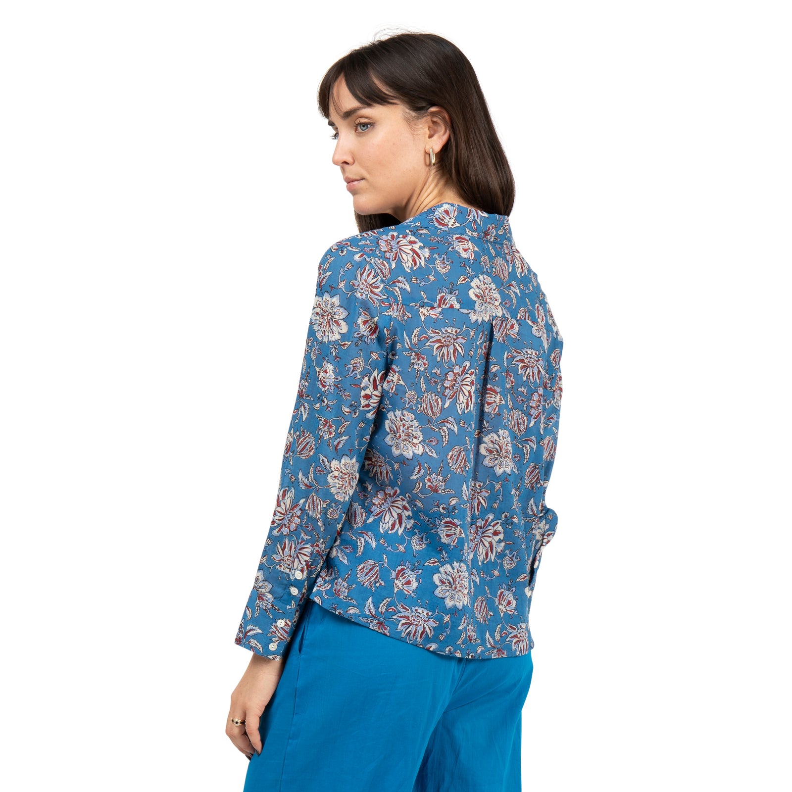 Alka Shirt Grace 100% Cotton - Blue Cruise BLUE CRUISE