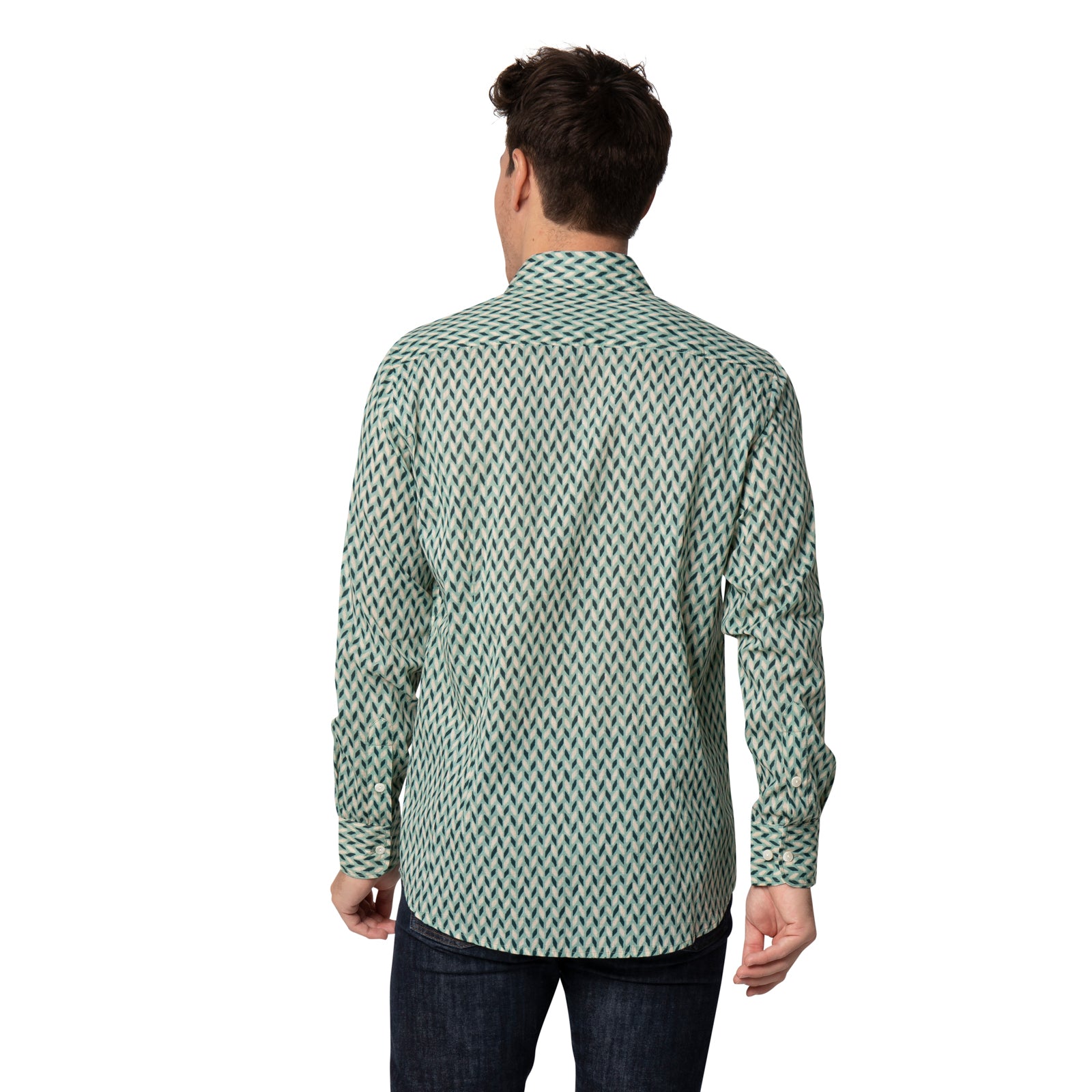 Man Shirt Bundi 100% Cotton - Green Cottage GREEN COTTAGE