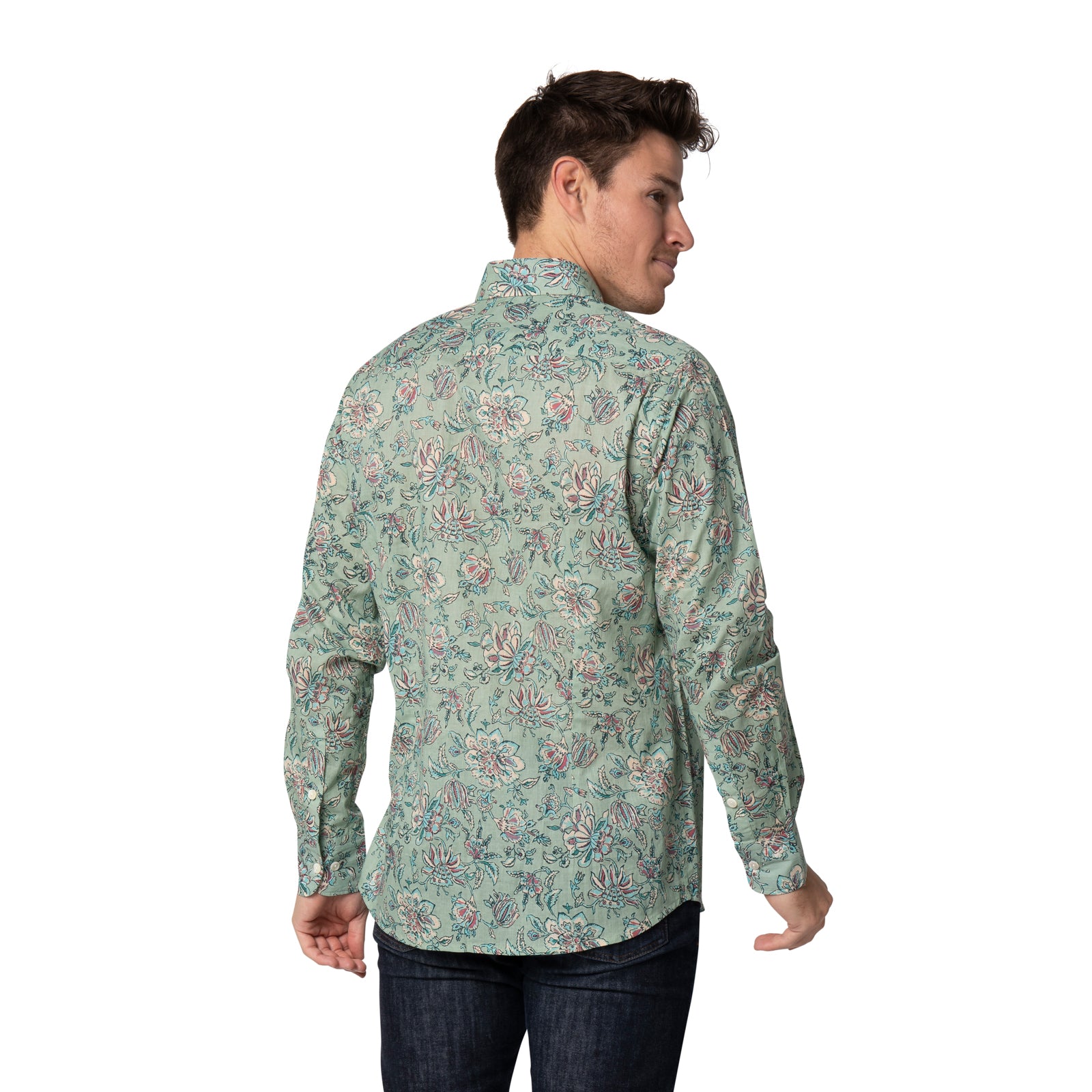 Man Shirt Grace 100% Cotton - Green Cottage GREEN COTTAGE