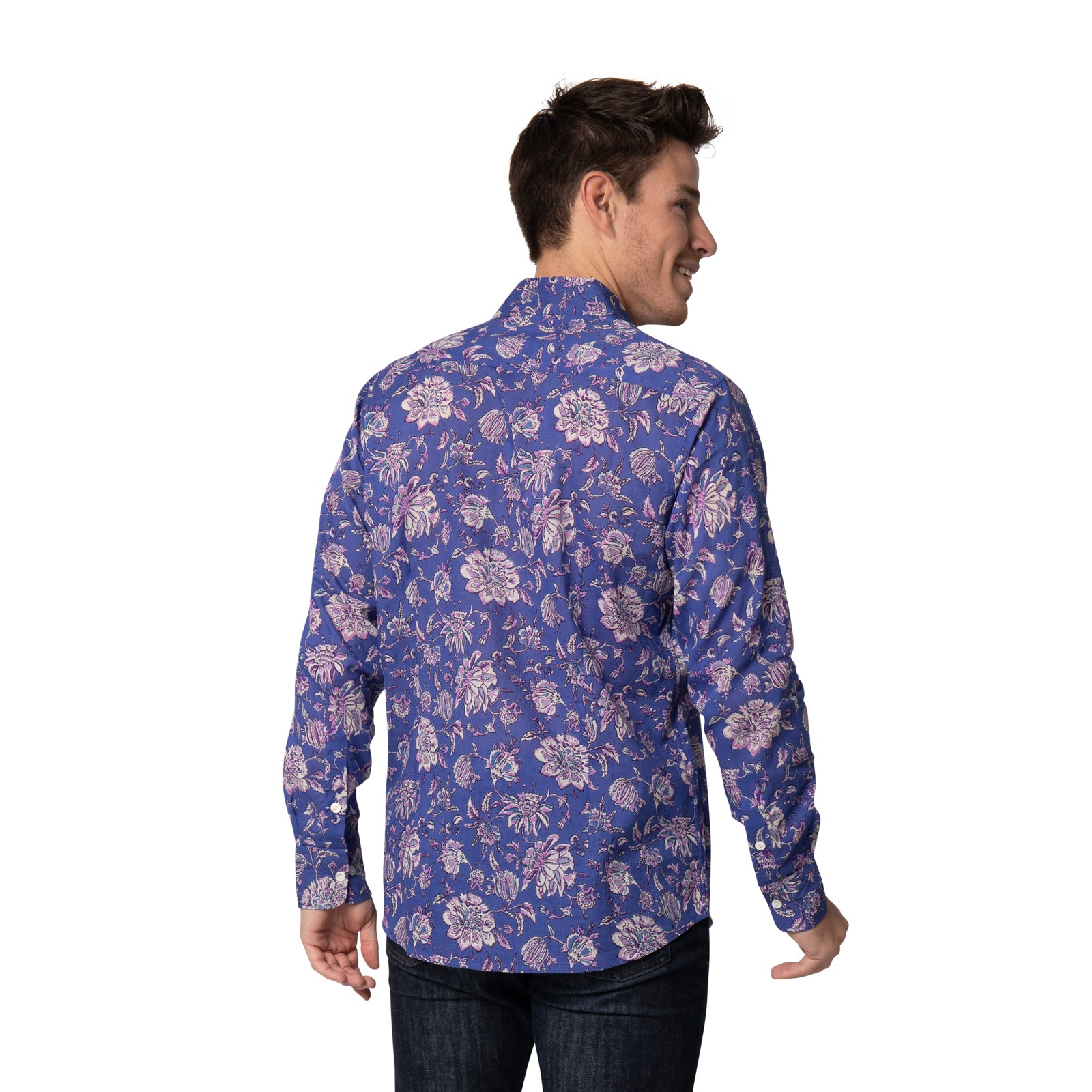 Man Shirt Grace 100% Cotton - Purple Hippy PURPLE HIPPY