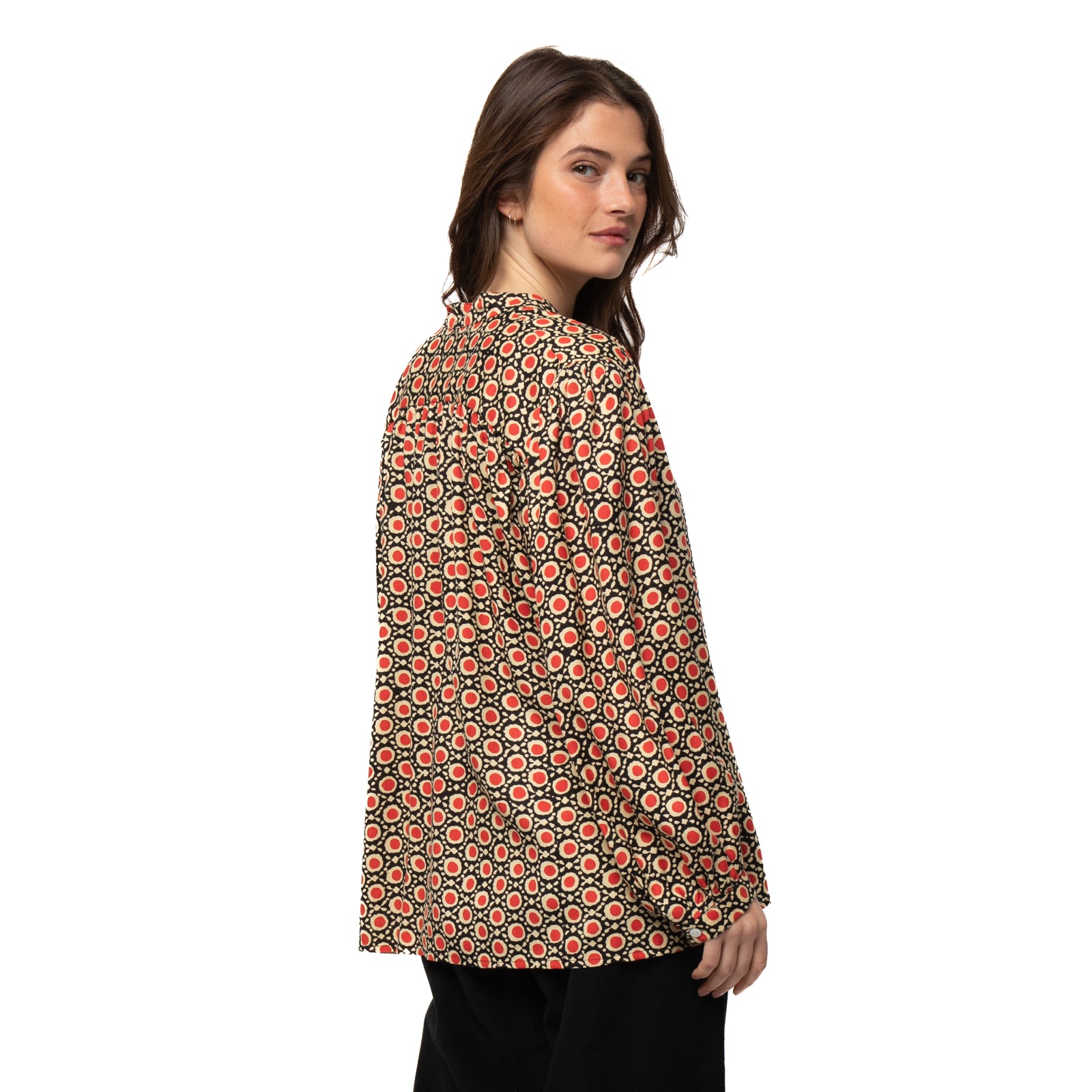 Nanou Top Dots  - Red RED