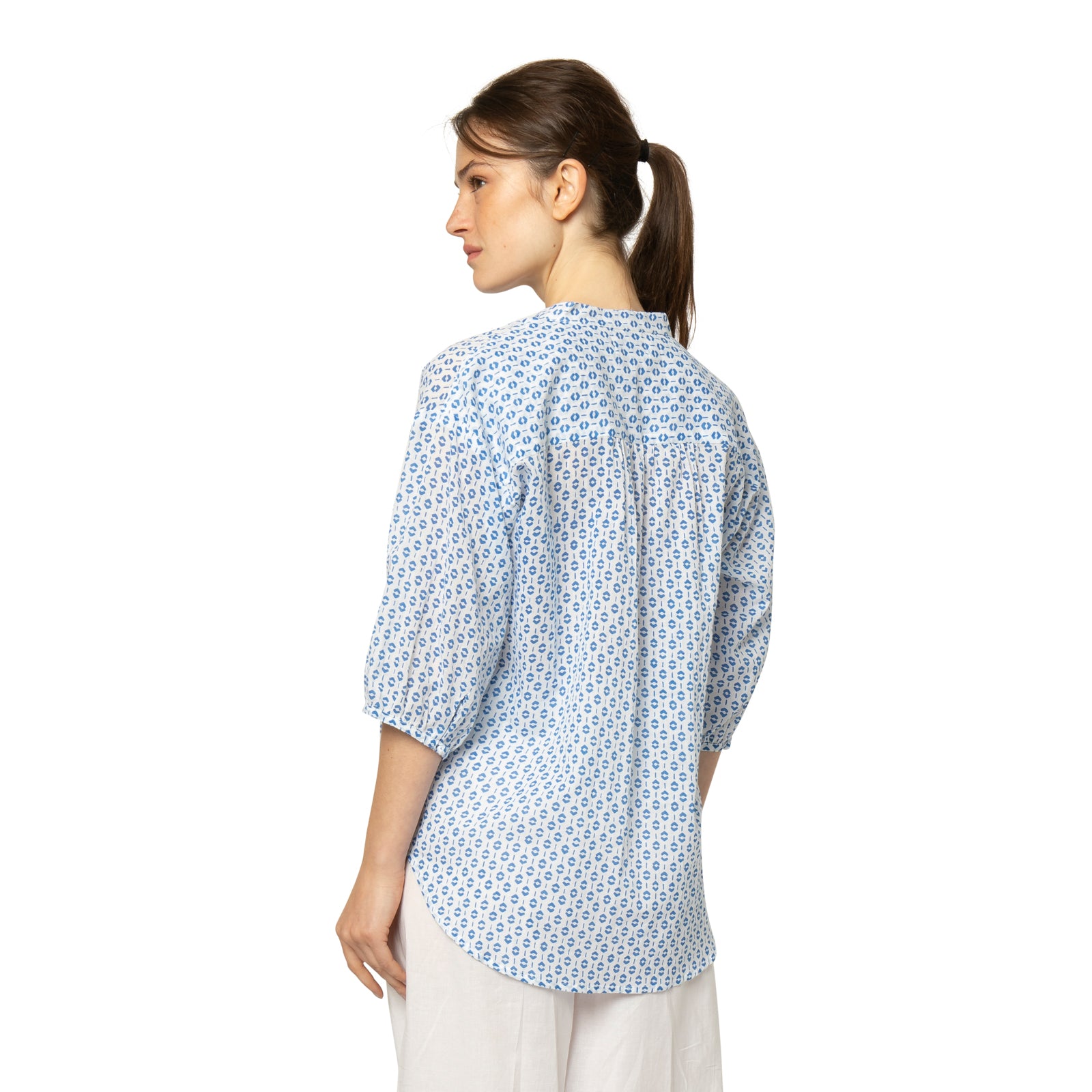 Maia Top Baori 100% Coton - Blue BLUE