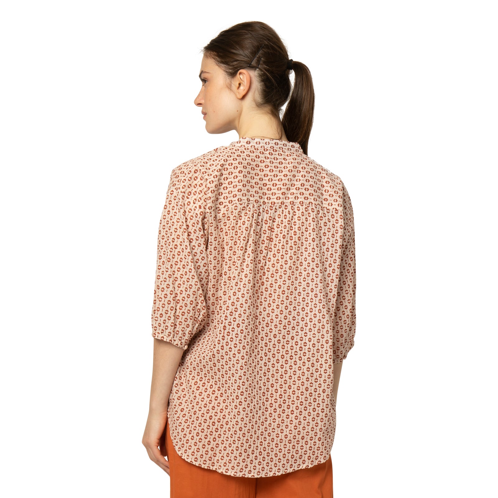 Maia Top Baori 100% Coton - Orange ORANGE