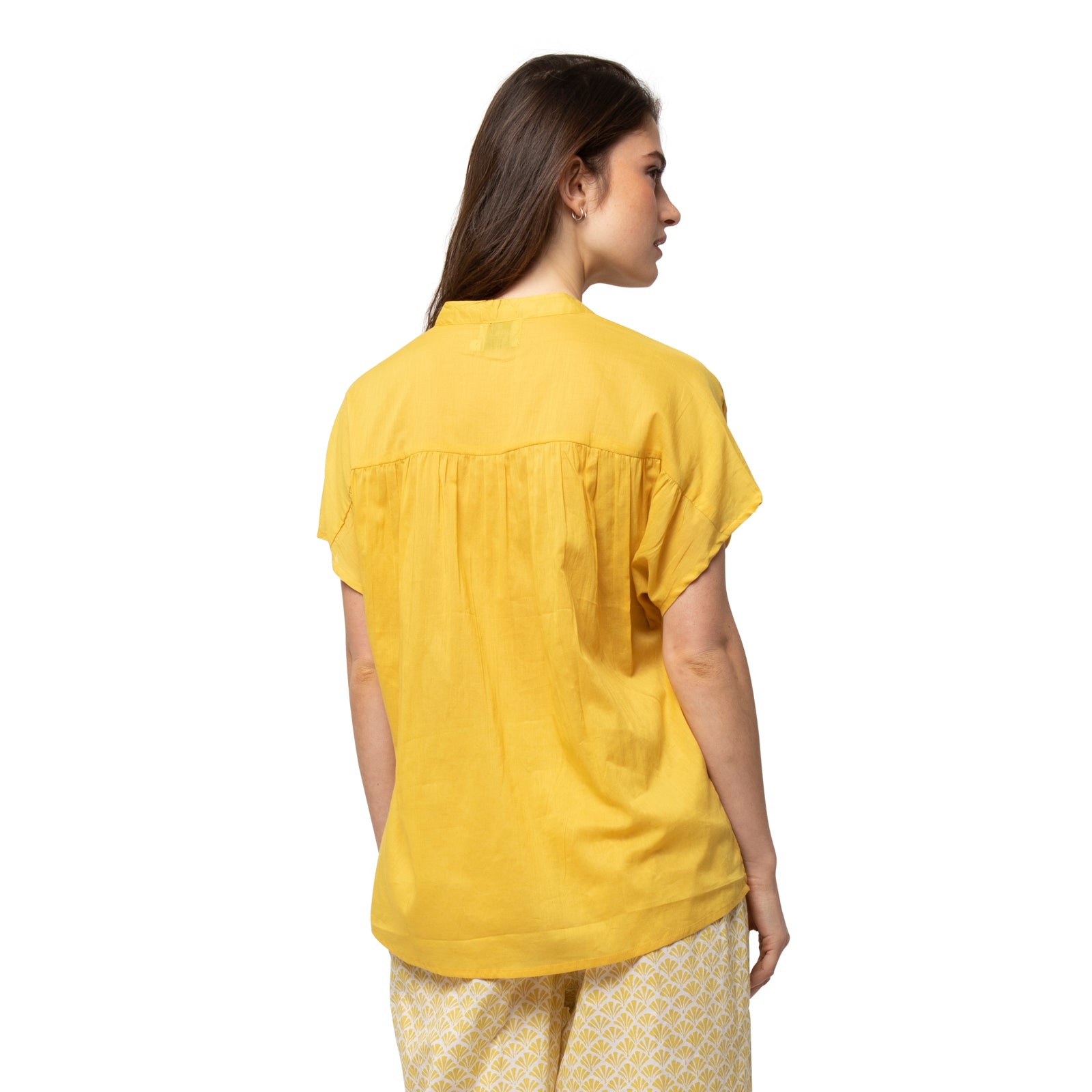 Azale Top 100% Coton - Ochre OCHRE