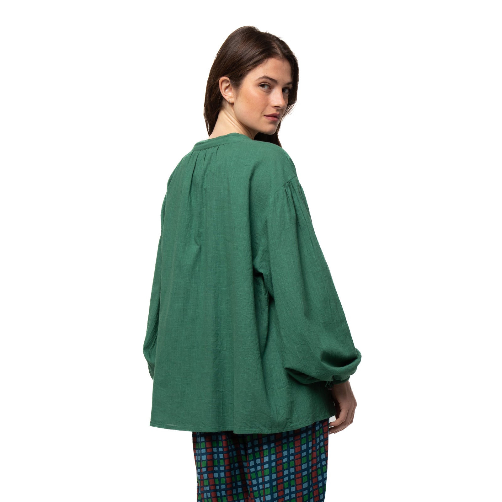 Stella Top Slub 100% Coton - Green GREEN