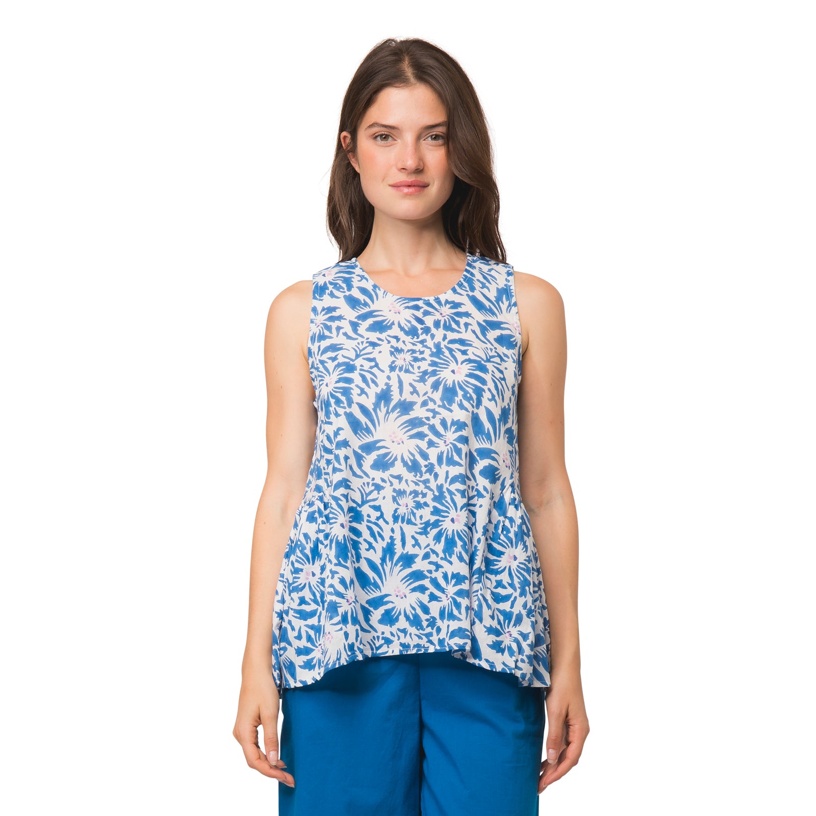 Maya Top Lily 100% Organic Cotton - Blue BLUE