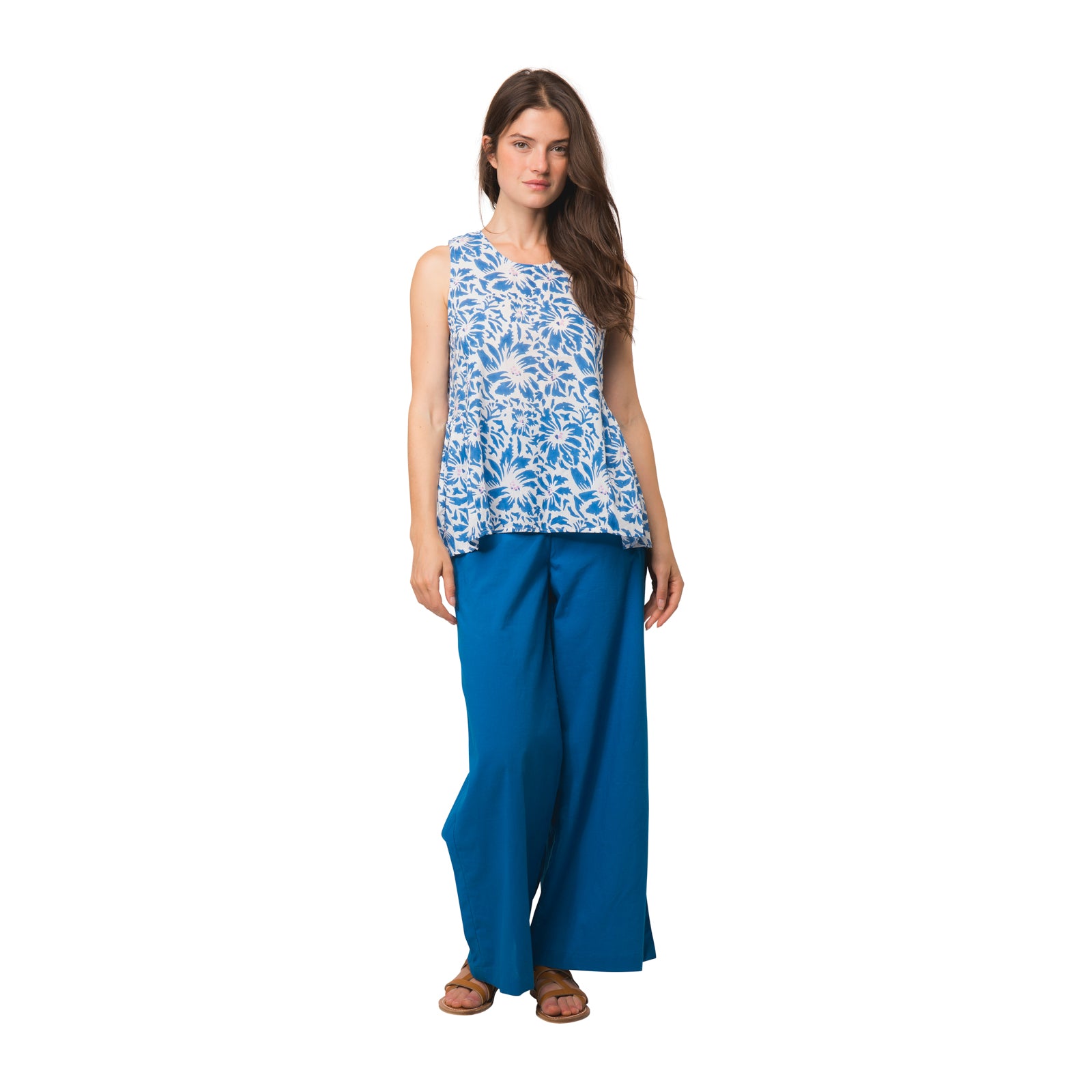 Maya Top Lily 100% Organic Cotton - Blue BLUE