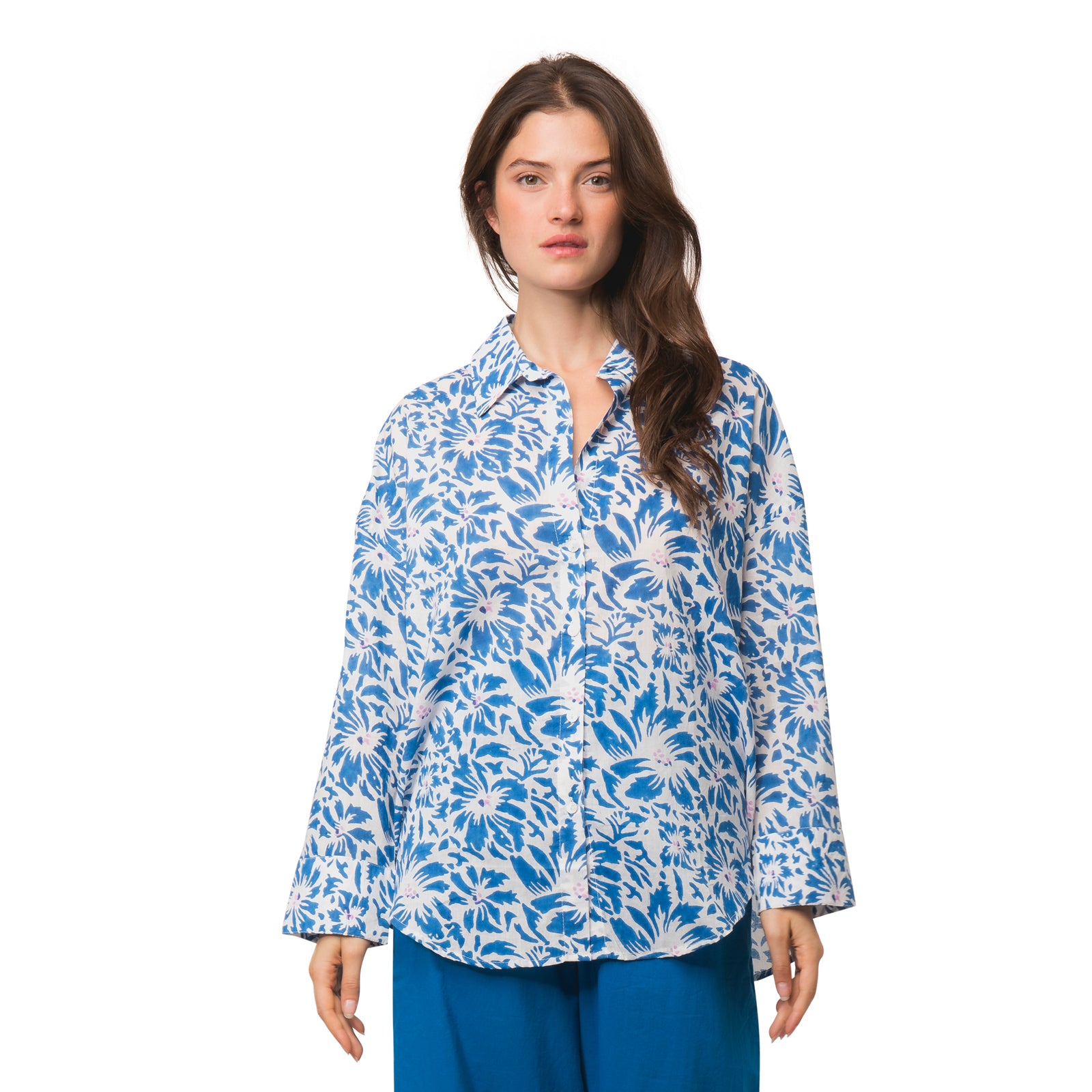 Melissa Shirt Lily 100% Organic Cotton - Blue BLUE