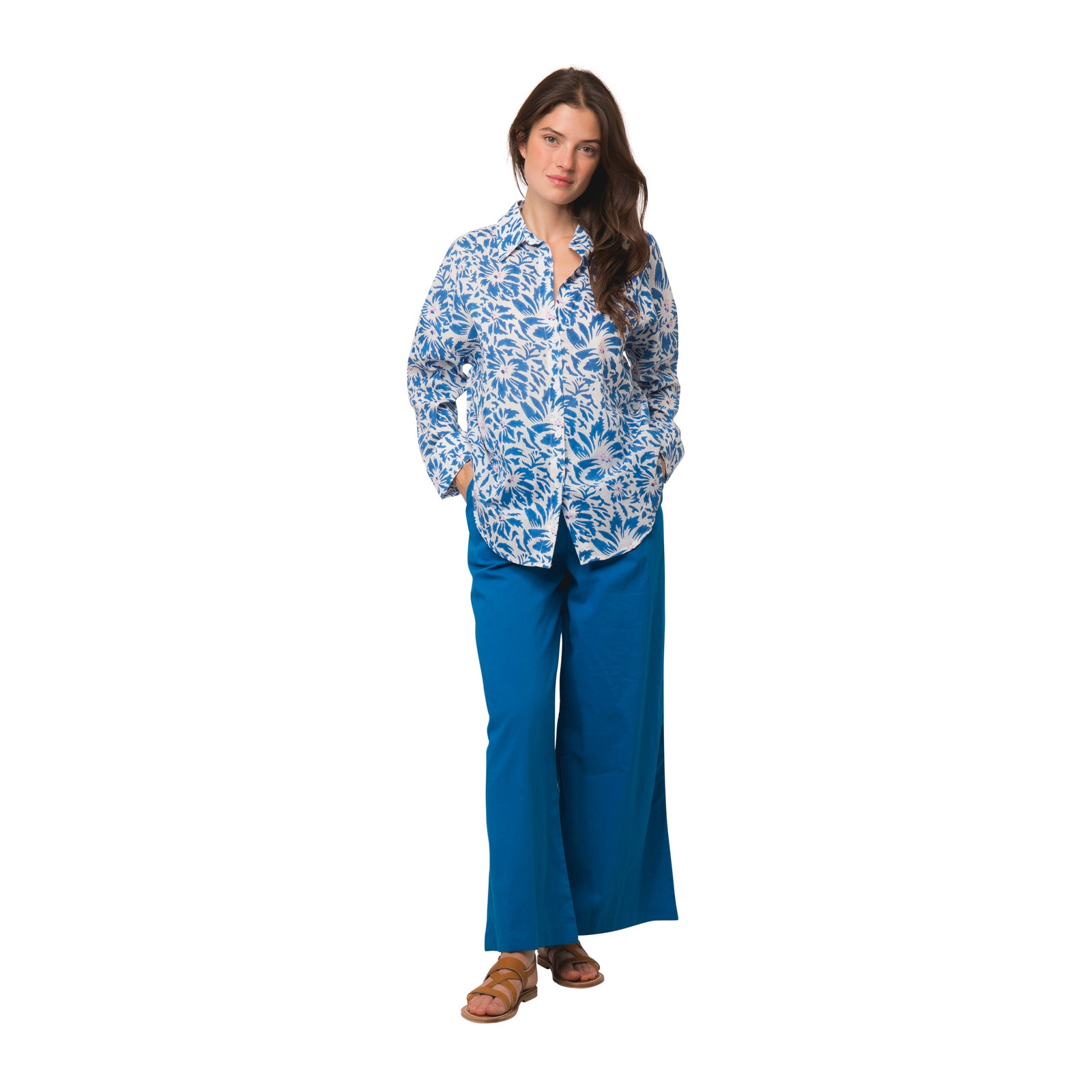 Melissa Shirt Lily 100% Organic Cotton - Blue BLUE