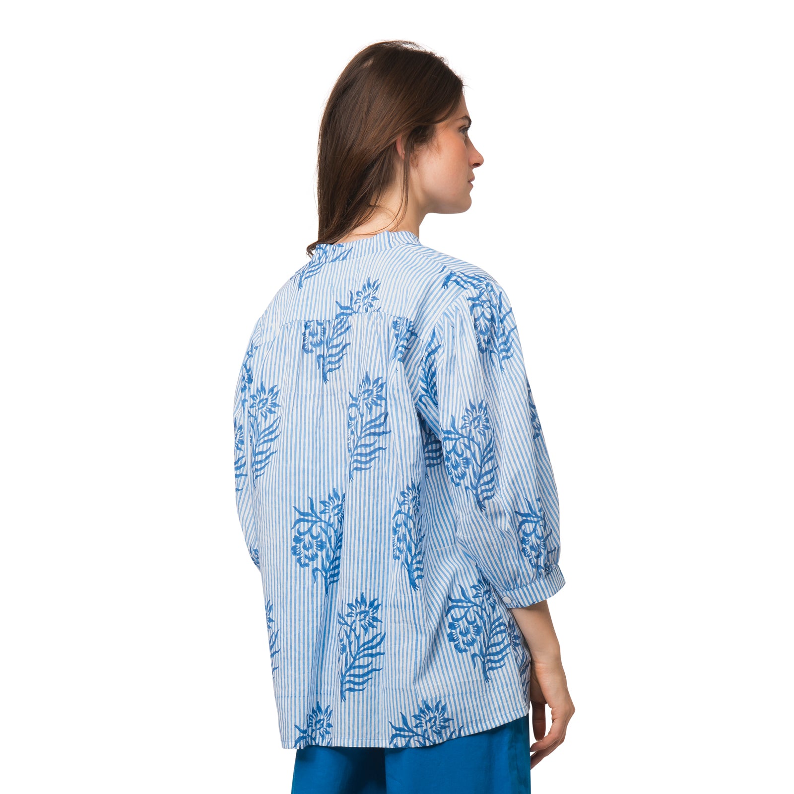 Maud Shirt Cruise 100% Organic Cotton - Blue BLUE