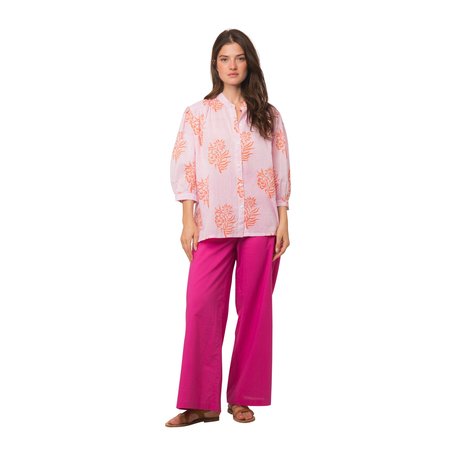 Maud Shirt Cruise 100% Organic Cotton - Pink PINK