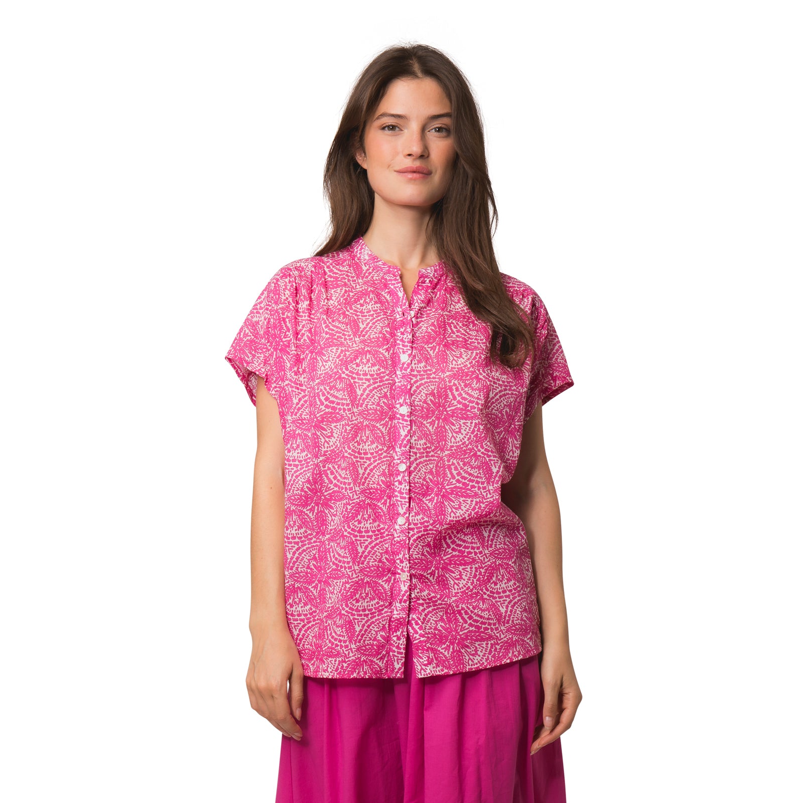 Azale Top Iranja 100% Coton - Pink PINK