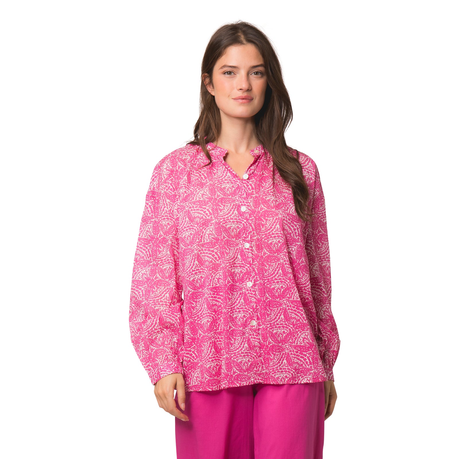 Camille Shirt Iranja 100% Coton - Pink PINK