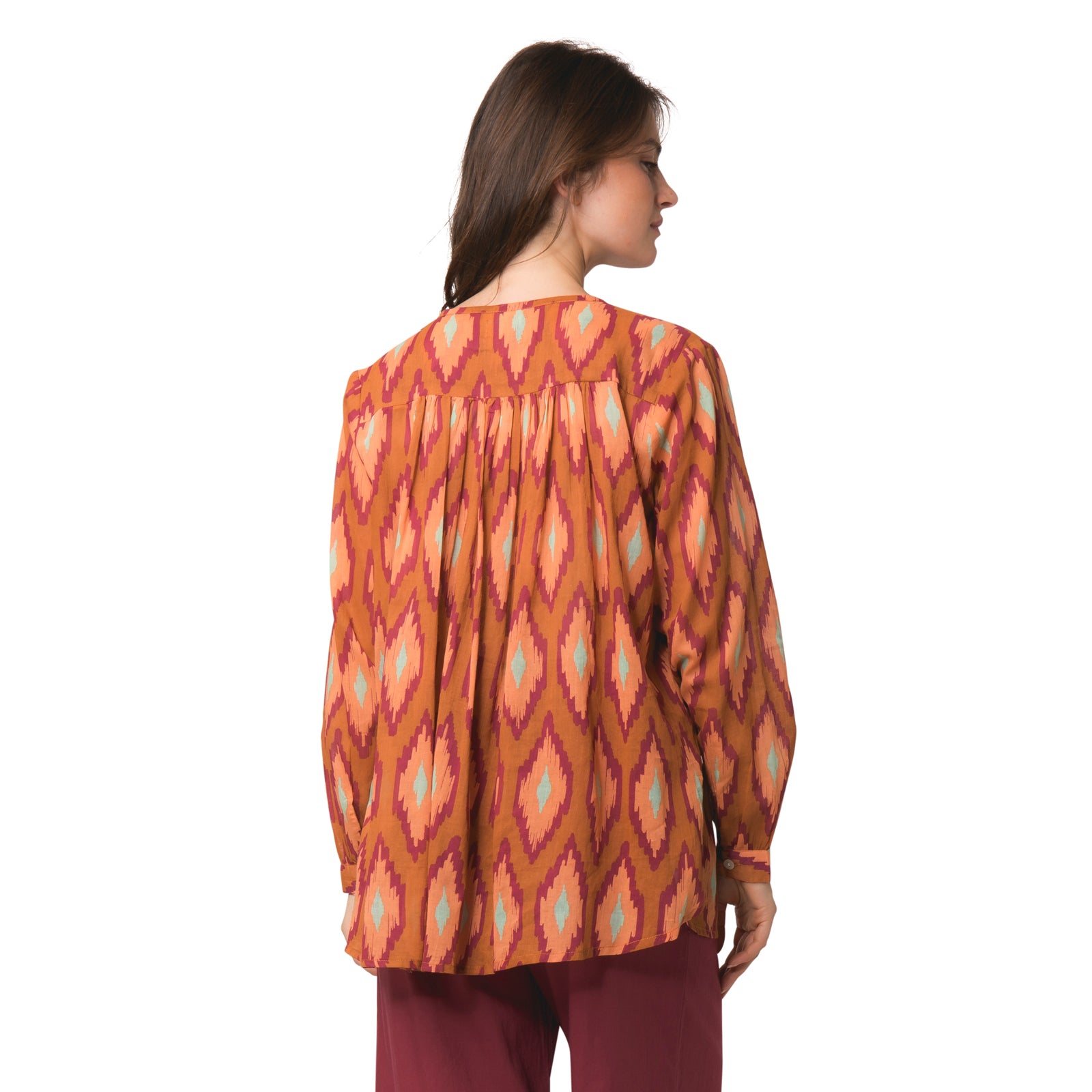 Chloe Shirt Komba 100% Coton - Orange ORANGE