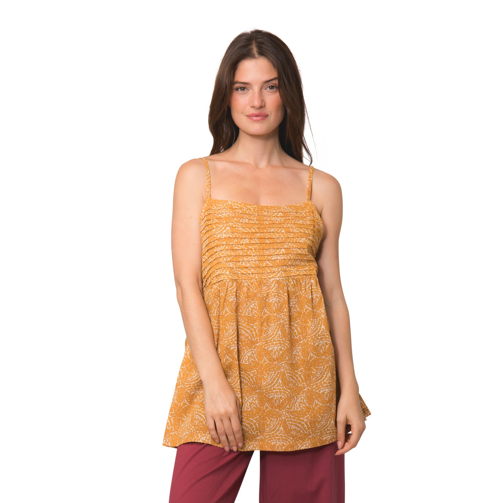 Lena Top Iranja 100% Coton - Orange ORANGE