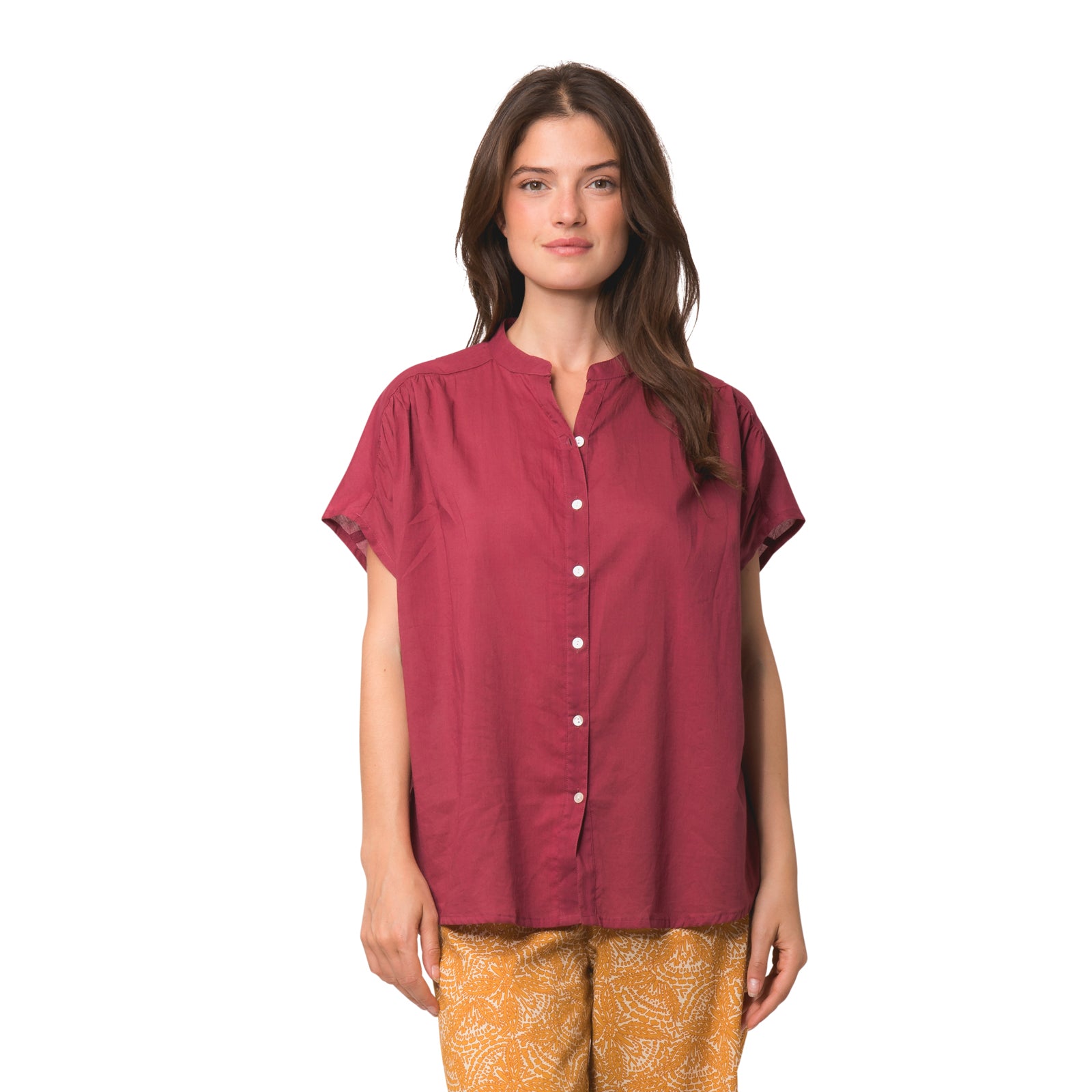 Azale Top S.color 100% Coton - Rasberry RASBERRY