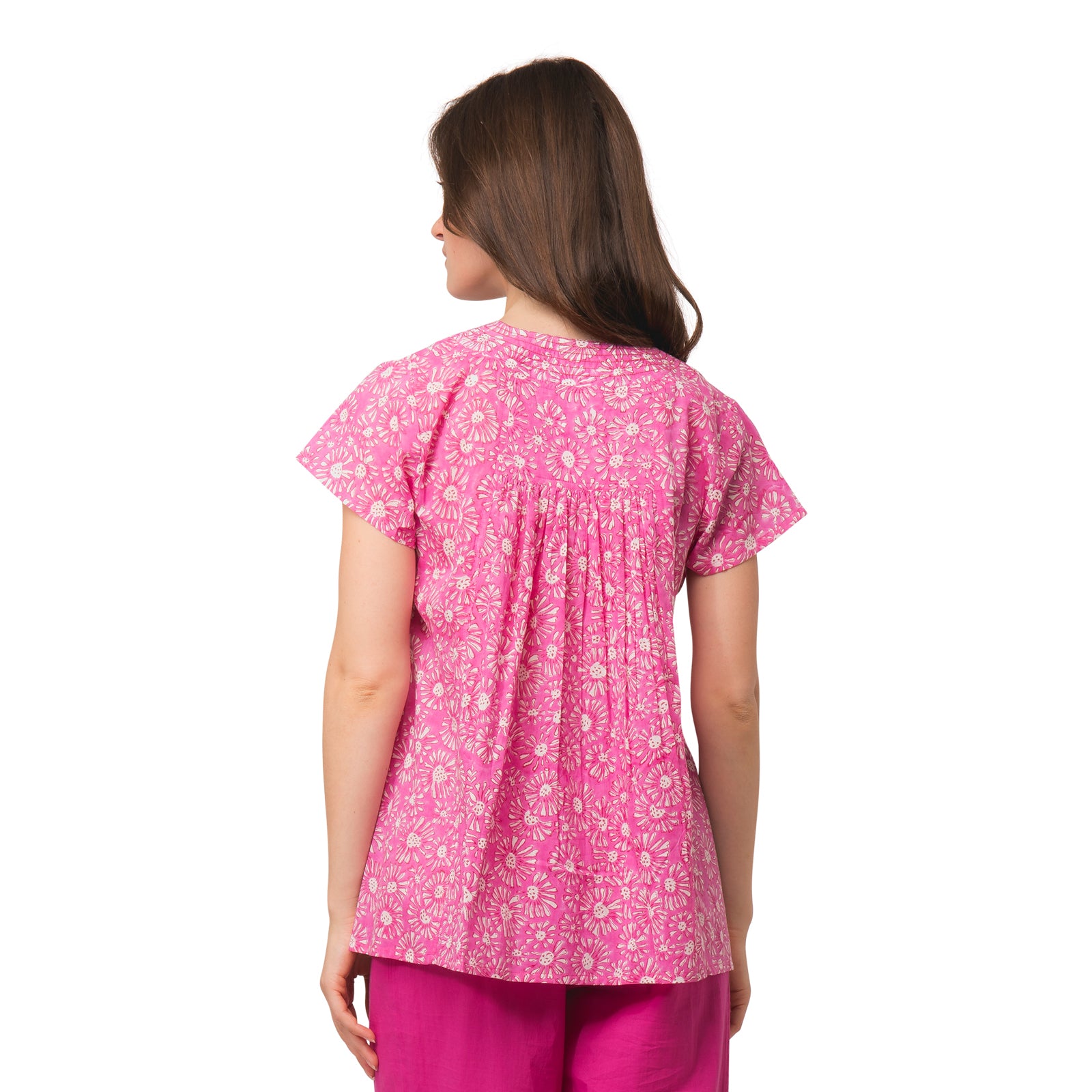 Iris Top Aster 100% Organic Cotton - Pink PINK