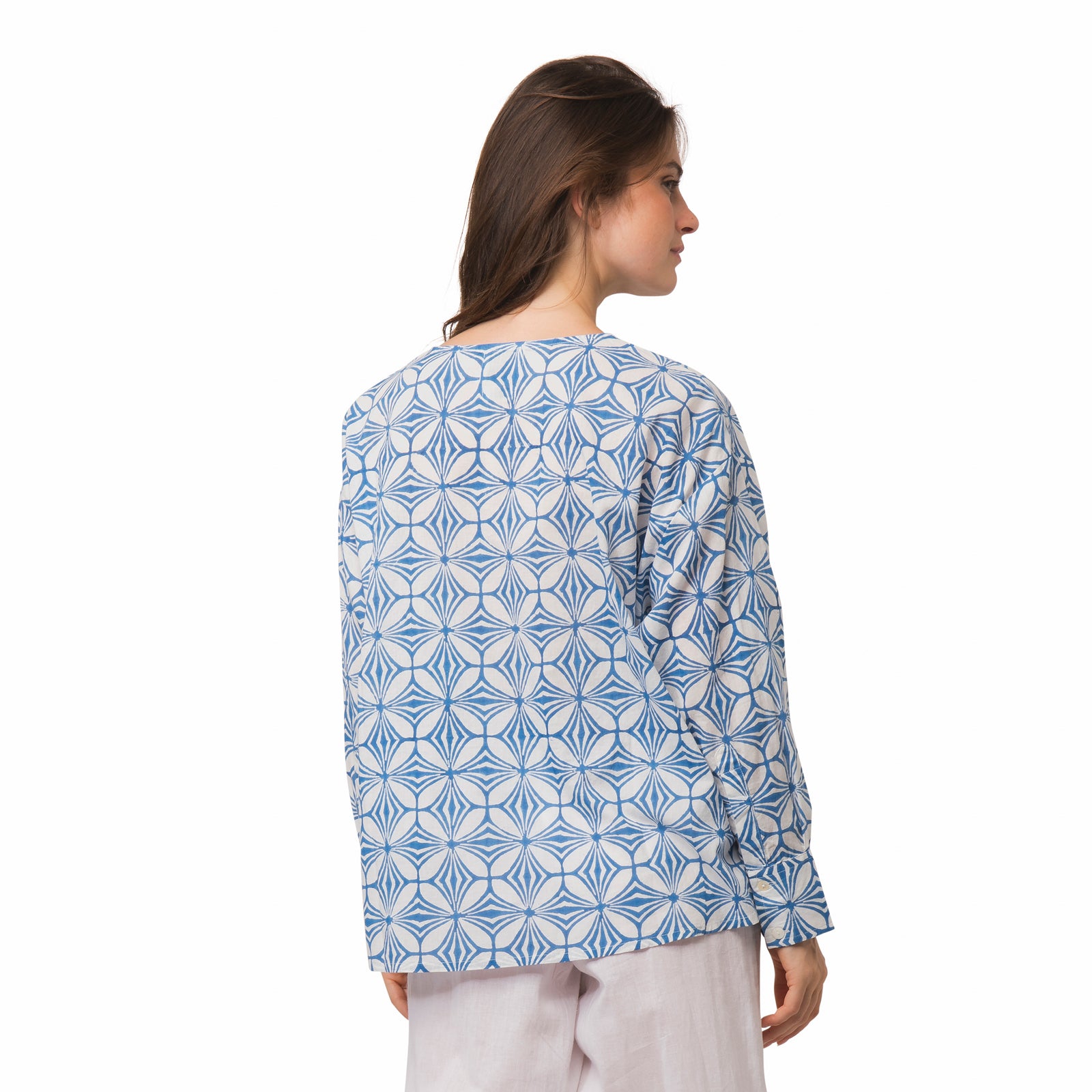 Charly Top Mahani 100% Organic Cotton - Blue BLUE